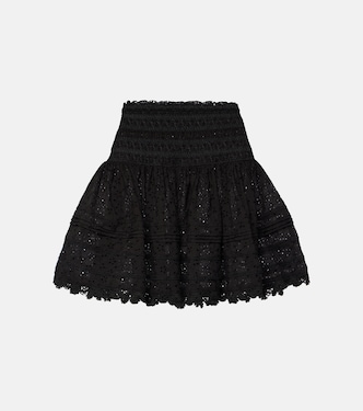 Minifalda Galia fruncida | Poupette St Barth
