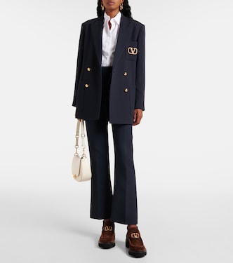 Bottines VLogo Signature en daim | Valentino Garavani