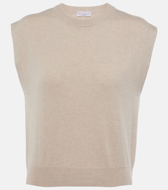 Gilet in cashmere | Brunello Cucinelli