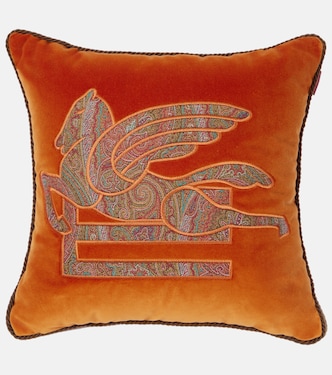 Pegaso cotton cushion | Etro