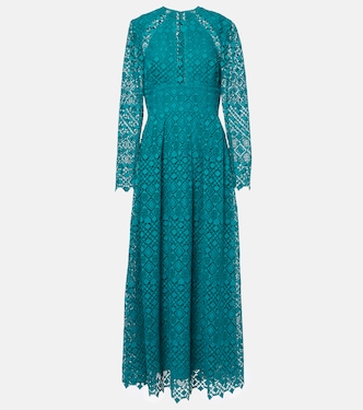 Abito lungo in macramé | Elie Saab