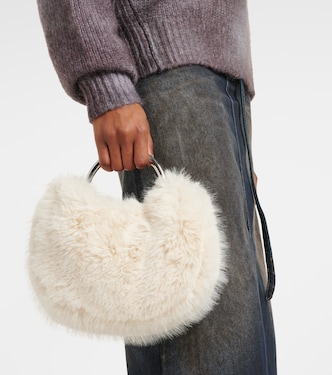 Sac Romeo en fourrure synthétique | Staud