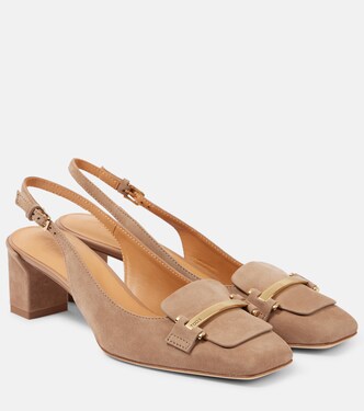 Slingback-Pumps 50 aus Veloursleder | Tod's