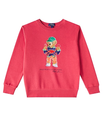 Polo Bear cotton-blend sweatshirt | Polo Ralph Lauren Kids