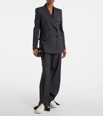 Wool straight pants | Gucci