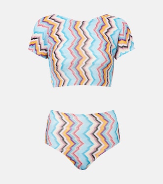 Bikini de lamé en zigzag | Missoni