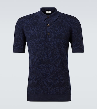 Polohemd aus Baumwolle und Wolle | Etro