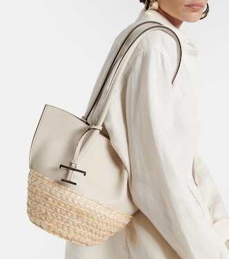 T Timeless Small leather shoulder bag | Tod's