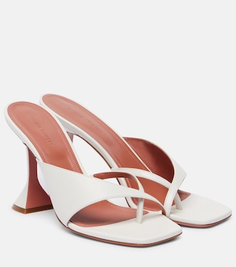 Sandalen Shiona 95 aus Leder  | Amina Muaddi