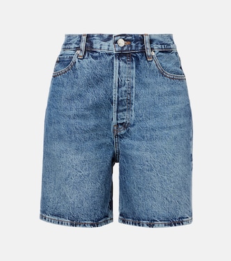 Short en jean à taille haute | Frame