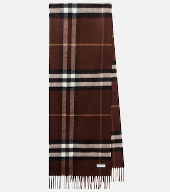 Burberry Check cashmere scarf | Burberry
