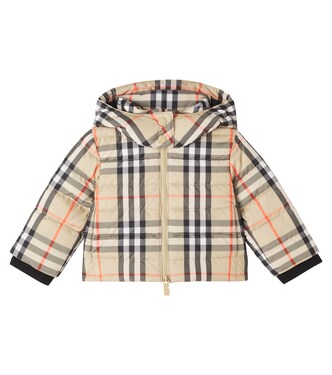 Baby Daunenjacke Burberry Check | Burberry Kids