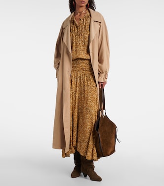 Sally printed silk-blend blouse | Isabel Marant