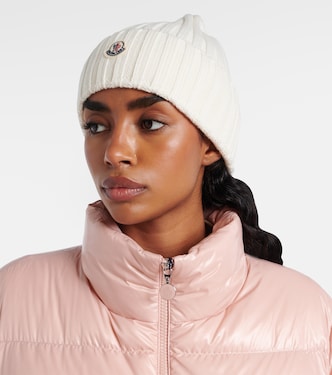 Berretto in lana vergine con logo | Moncler