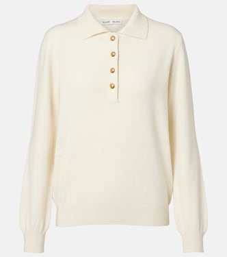 Highland wool and cashmere polo sweater | Blazé Milano