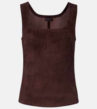 Edie suede tank top | Stouls