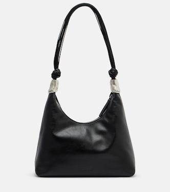 Cuff leather shoulder bag | Staud