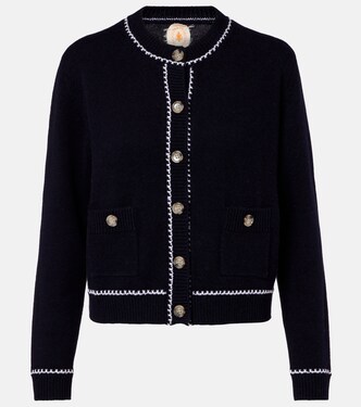 Wool and cashmere cardigan | Jardin des Orangers