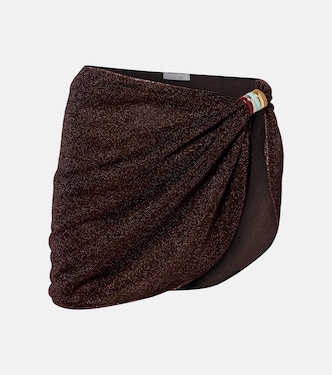 Lumière ring-detail beach cover-up | Oséree