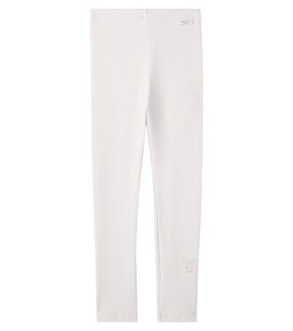 Leggings acanalados Soenie en mezcla de algodón | Donsje