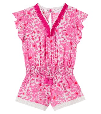 Bedruckter Playsuit Sasha | Poupette St Barth Kids