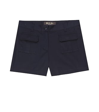 Bermudas Tanya en mezcla de algodón | Loro Piana Kids