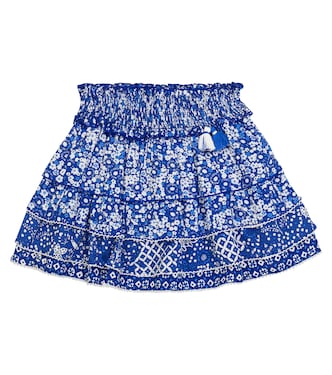 Bedruckter Minirock Ariel | Poupette St Barth Kids