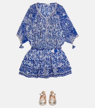 Ariel floral mini skirt | Poupette St Barth Kids