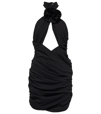 Vestido corto en mezcla de seda | Magda Butrym