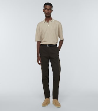 Polohemd aus Leinen | Loro Piana