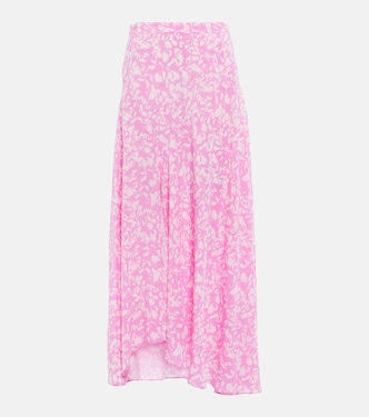 Sakura silk-blend chiffon midi skirt | Isabel Marant