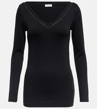 Cotton-blend top | Brunello Cucinelli