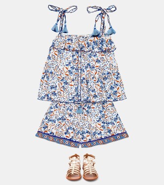 Shorts Cindy con stampa | Poupette St Barth Kids