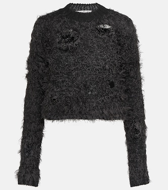 Jersey en mezcla de lana con aberturas | Acne Studios