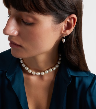 South Sea Mermaid sterling silver earrings with pearls | Sophie Buhai