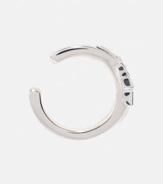 North Star 14kt white gold ear cuffs with diamonds | Robinson Pelham