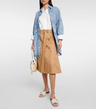 Verzierte Pantoletten aus Leder | See By Chloé