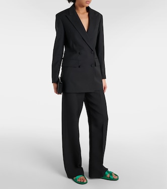 Sandalias Chilanghi de satén adornadas | Manolo Blahnik