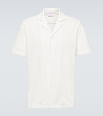 Camisa bowling Howell de felpa | Orlebar Brown