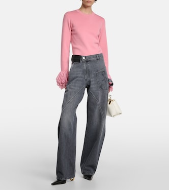 Jeans regular a vita alta | JW Anderson