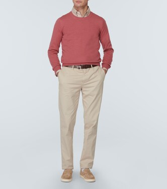 Loafers aus Veloursleder | Brunello Cucinelli