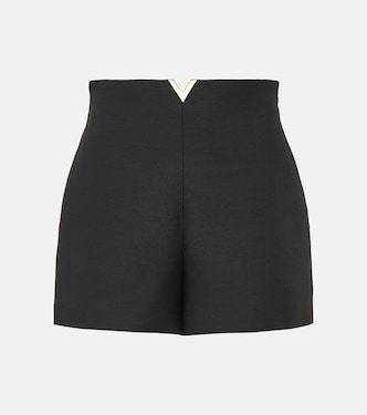 Shorts VGold in Crêpe Couture | Valentino