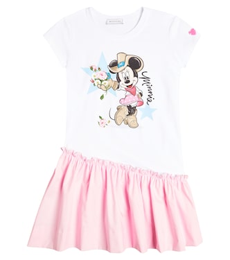 Abito Free Time cotton-blend dress | Monnalisa