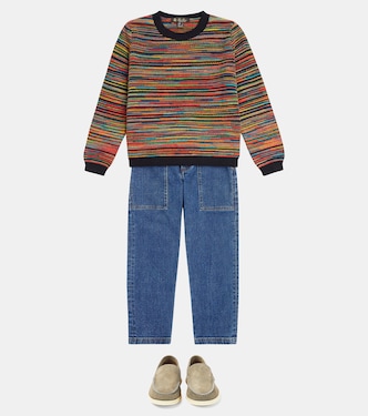 Pullover aus Kaschmir, Wolle und Baumwolle | Loro Piana Kids