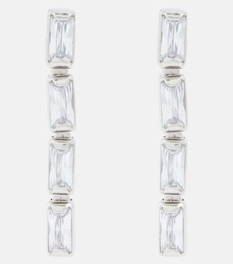 Crystal-embellished earrings | Jil Sander