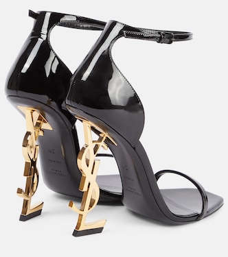 Sandales Opyum en cuir verni | Saint Laurent