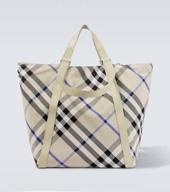 Borsa Large in jacquard Burberry Check | Burberry