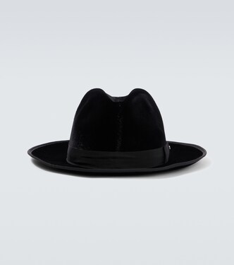 Fedora in velluto | Giorgio Armani