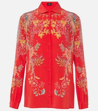 Camicia in crêpe de chine di seta | Etro