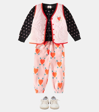 Chaleco acolchado Love de forro polar | Jellymallow